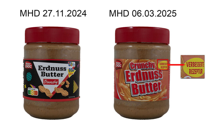 Mister Choc Erdnussbutter Crunchy
