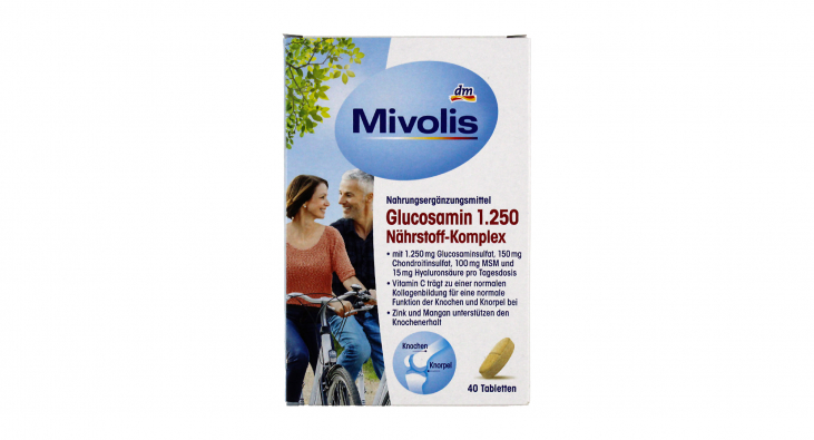 dm Mivolis Glucosamin 1.250 Nährstoff-Komplex dm Mivolis Glucosamin 1.250 Nährstoff-Komplex