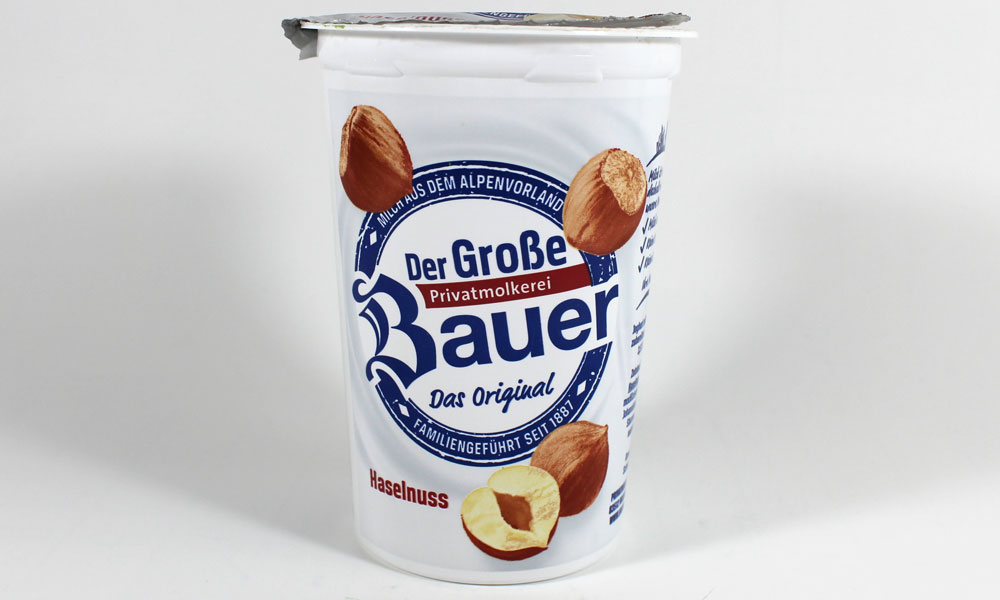 Erfolgreich abgemahnt: Anbieter Lebensmittelklarheit Haselnussanteil in Joghurt bei | beendet Trickserei