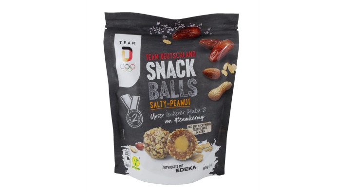 Team Deutschland Snack Balls Salty Peanut 