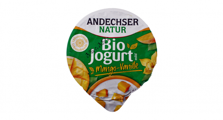 Andechser Natur Bio Joghurt Mango-Vanille Andechser Natur Bio Joghurt Mango-Vanille