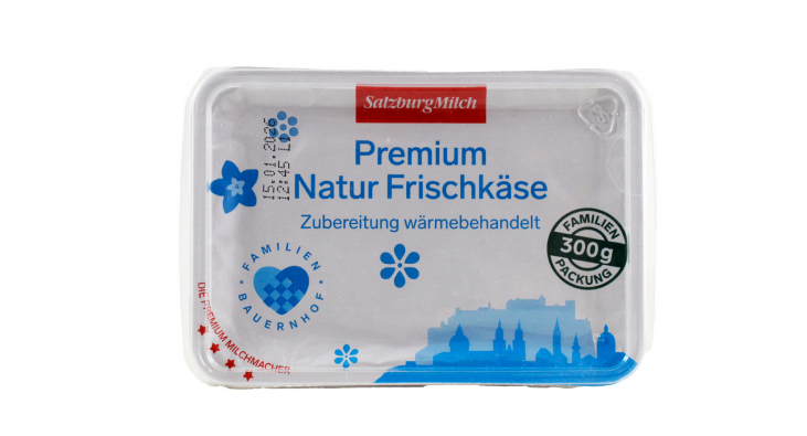 SalzburgMilch Premium Natur Frischkäse SalzburgMilch Premium Natur Frischkäse