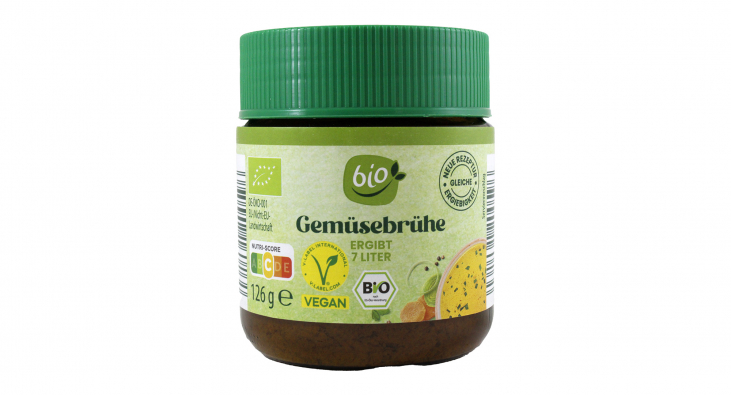 Aldi Bio Gemüsebrühe, 126 g Aldi Bio Gemüsebrühe, 126 g