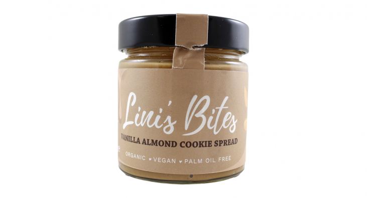 Lini’s Bites Vanilla Almond Cookie Spread Lini’s Bites Vanilla Almond Cookie Spread