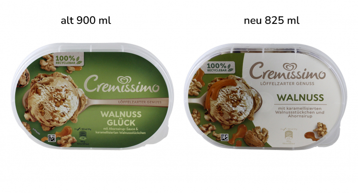 Cremissimo Walnuss 825 und 900 ml Cremissimo Walnuss 825 und 900 ml