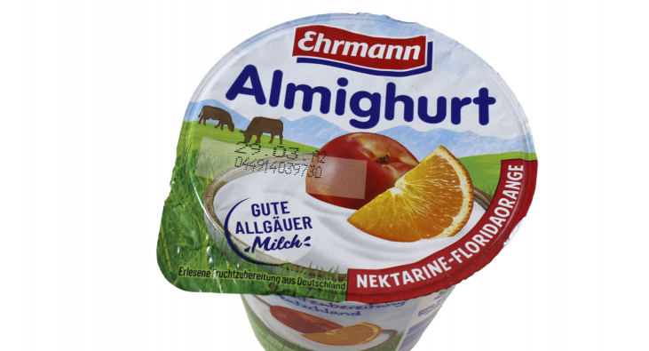 Ehrmann Almighurt Nektarine-Floridaorange Ehrmann Almighurt Nektarine-Floridaorange