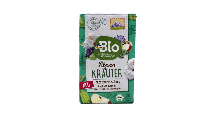 dm Bio Alpen Kräuter Früchteteemischung dm Bio Alpen Kräuter Früchteteemischung