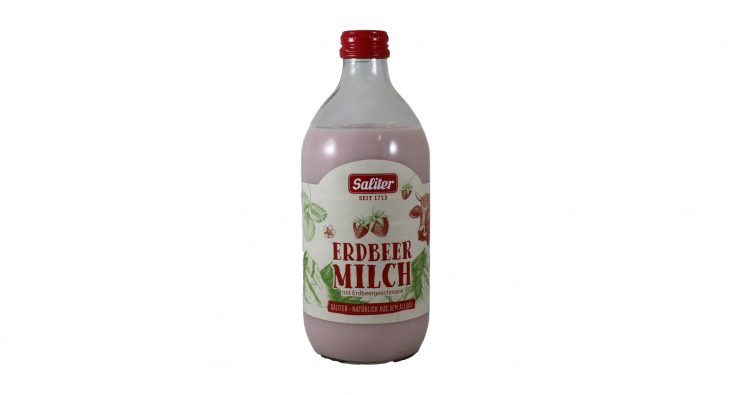 Saliter Erdbeermilch Saliter Erdbeermilch