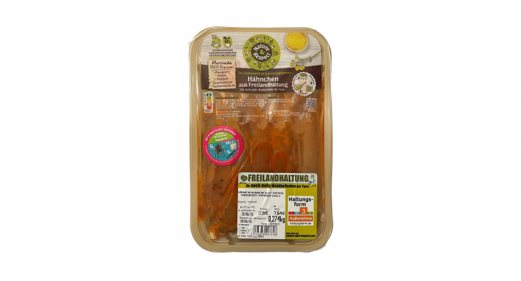 Kaufland Hähnchen aus Freilandhaltung und Haltungsform 3 Außenklima Kaufland Hähnchen aus Freilandhaltung und Haltungsform 3 Außenklima