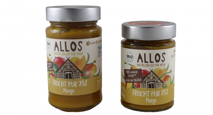 Allos Frucht Pur 75 % Mango Allos Frucht Pur 75 % Mango