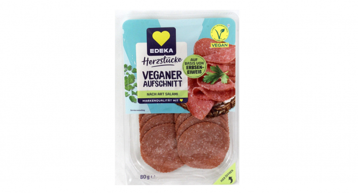 Edeka Veganer Aufschnitt nach Art Salami Edeka Veganer Aufschnitt nach Art Salami