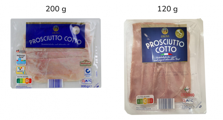 Cucina Prosciutto Cotto, 200 und 120 g Cucina Prosciutto Cotto, 200 und 120 g