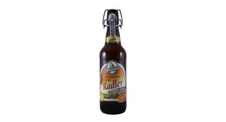 Mönchshof Natur Radler 0,0 % Alkohol Blutorange Mönchshof Natur Radler 0,0 % Alkohol Blutorange
