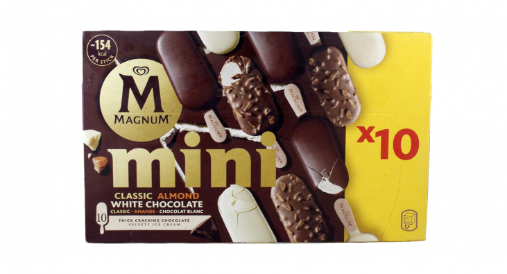 Magnum Mini Classic, Almond, White Chocolate Magnum Mini Classic, Almond, White Chocolate