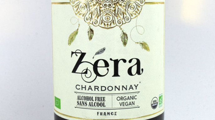 Etikett, Zera Chardonnay Alcohol Free Organic