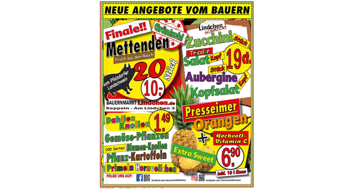Neue Angebote vom Bauern, Lindchen.de, 04.03.2024