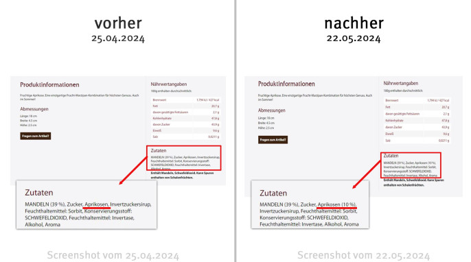 alt: Zutaten, Odenwälder Marzipanbrot Aprikose, odenwaelder-marzipan.de, 25.04.2024, neu: 22.05.2024