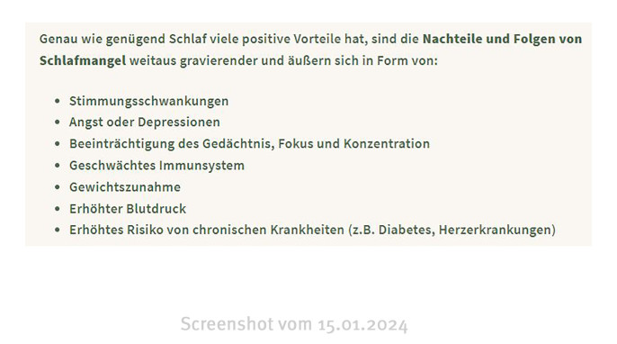 Blog (Beauty-)Schlaf 3, skingood.de, 15.01.2024