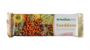 Dr. Munzinger Sanddorn-Fruchtschnitte