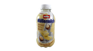 Müllermilch Weiße Schoko-Macadamia-Geschmack 