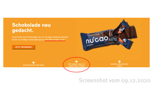 Werbung, The-nu-company.com, 9.12.2020 Werbung, The-nu-company.com, 9.12.2020