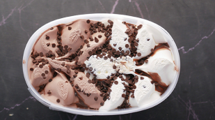 Packung Eiscreme Packung Eiscreme