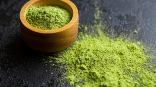 grüns Pulver grünes Pulver