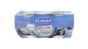 Elinas Leichter Joghurt Genuss nach griechischer Art, 4er-Pack Elinas Leichter Joghurt Genuss nach griechischer Art, 4er-Pack