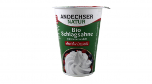 Andechser Natur Bio Schlagsahne Andechser Natur Bio Schlagsahne