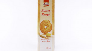 Biscotto Butter Ringe, 400 g