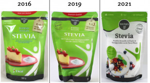 Borchers Kristalline Streusüsse Stevia, 2016, 2019, 2021