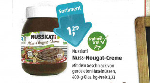 Angebot Nusskati Nuss-Nougat-Creme, Prospekt Aldi Süd ’Meine Woche‘ vom 27.04.bis 02.05.2020, S. 27